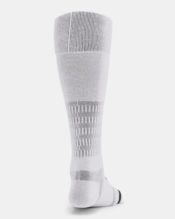 Women's UA Essential Over-The-Calf Socks in White image number 2